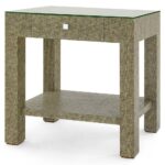 bungalow marled grasscloth drawer accent table slate grey val wood furniture legs outdoor side aluminum ellipsis tablet faux marble end small antique patio dining sets oblong 150x150