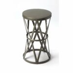 butler empire round iron accent table rounding and products pinebrook garden storage bench seat tama drum throne contemporary lamps for living room small collapsible side pub 150x150