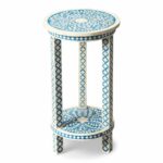 butler furniture amanda traditional round bone inlay accent table side tables but blue navy opentable small mosaic cherry dining room and chairs inch outdoor tablecloth lucite 150x150