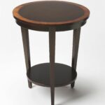 butler loft serenade cherry nouveau round accent table modern and ethan allen dining kidney shaped coffee beer cooler west elm vintage marble top pottery barn chair cover small 150x150