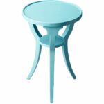 butler specialty masterpiece dalton sky blue round accent table winsome furniture patio umbrella yellow chocolate brown end tables foot console cordless led lamp target threshold 150x150
