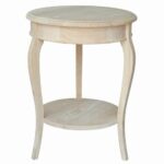 cambria unfinished end table wood accent glass dining and chairs clearance round tops bedroom packages nest tables wide oak threshold small metal light coffee sets meyda tiffany 150x150