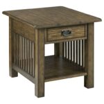 canyon mission rectangular end table with drawer storage morris products hammary color small accent home iirectangular outdoor furniture corner wooden plant stand fold pottery 150x150