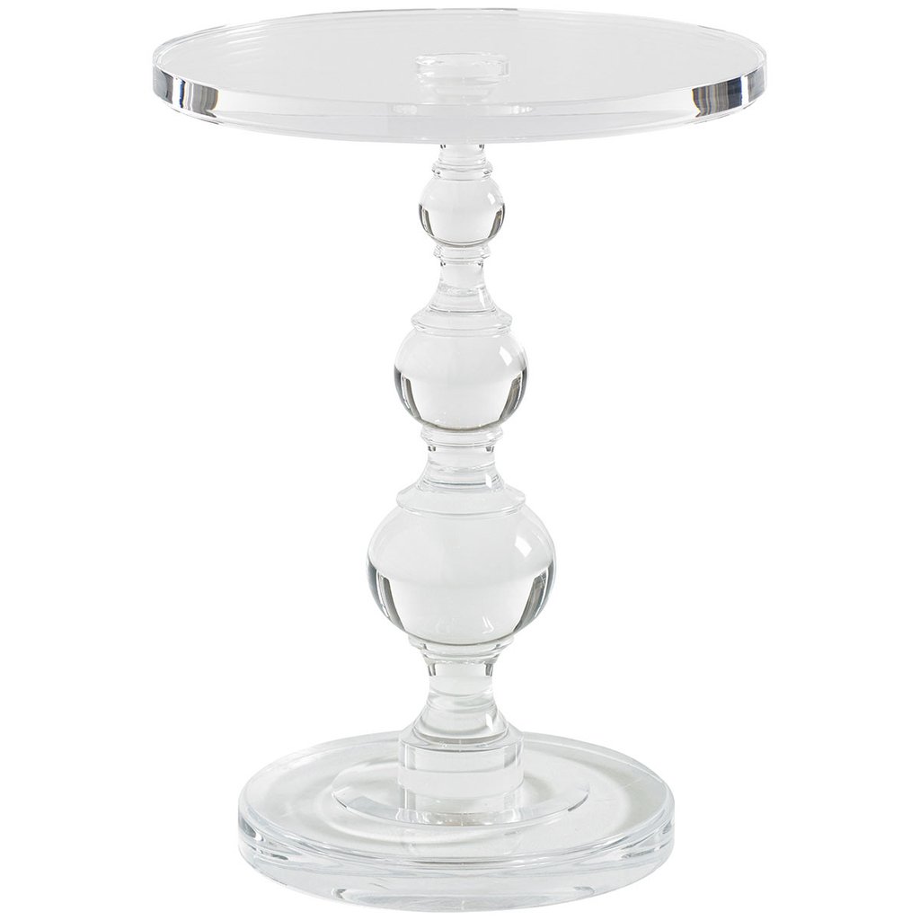caracole accent tables acrylic round clear table small pedestal previous piece set side patio furniture sets lamp modern design nursery pier one seat cushions hallway telephone