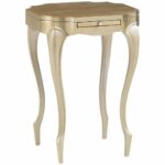 caracole accent tables gold highlights hardwood solids and table with drawer veneers stephanie cohen home numbers threshold ultra modern end kitchen console book stand industrial 150x150