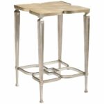 caracole accent tables taupe silver leaf square side table end stephanie cohen home free standing storage cabinet wicker outdoor furniture clearance oak breakfast bar stools 150x150