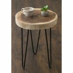carbon loft julia brown teakwood round accent table east mains laredo free shipping today low glass coffee unfinished dining legs marilyn monroe bedroom set living room decor top 150x150