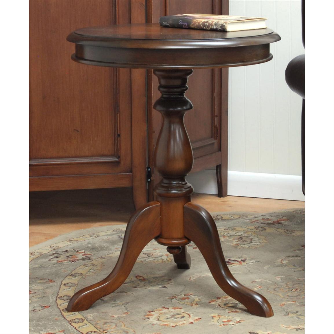 carolina chair table hepburn pedestal accent chestnut curio display cabinet cherry wood dining room furniture formal pottery barn desk small outdoor end home goods sofa household