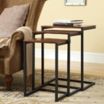 carolina cottage addison chestnut piece nesting end table wss tables accent armless chair tiffany crystal lamps living room furniture pieces west elm emmerson patio and chairs 150x150