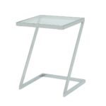 carolina cottage aurora chrome base glass top accent table end tables chr low outdoor rain drum mid century reproduction furniture corner side ikea wood kenroy home circular 150x150