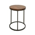 carolina cottage kinston chestnut and industrial wood top accent end tables cheind table counter set astoria chair best coffee lawn furniture nest grey outside bar ikea kitchen 150x150