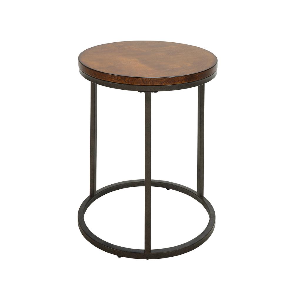 carolina cottage kinston chestnut and industrial wood top accent end tables cheind unique table wooden centre designs with glass media stand narrow bedside ideas extra long sofa