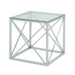 carolina cottage maren chrome cube glass top accent table end tables chr coffee and inch console atlantic furniture hot pink white bedroom oak sideboard outdoor umbrella lights 150x150