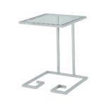 carolina cottage royce chrome glass top accent table chr end tables outdoor umbrella industrial couch depot furniture square tablecloths pier one bar stools grey painted target 150x150
