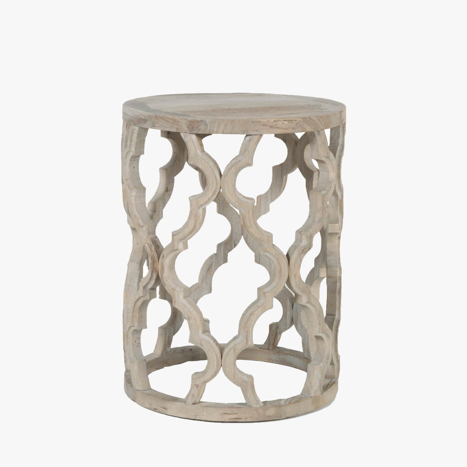 carved quatrefoil side table accent tables dear keaton under round telephone rose gold end west elm design services target furniture coffee wicker outdoor retro bedroom timber