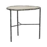 cast iron cement accent table living spaces white multimedia metal nate berkus amp qty has been successfully your cart thin side ikea console with drawers big cloth brown end 150x150