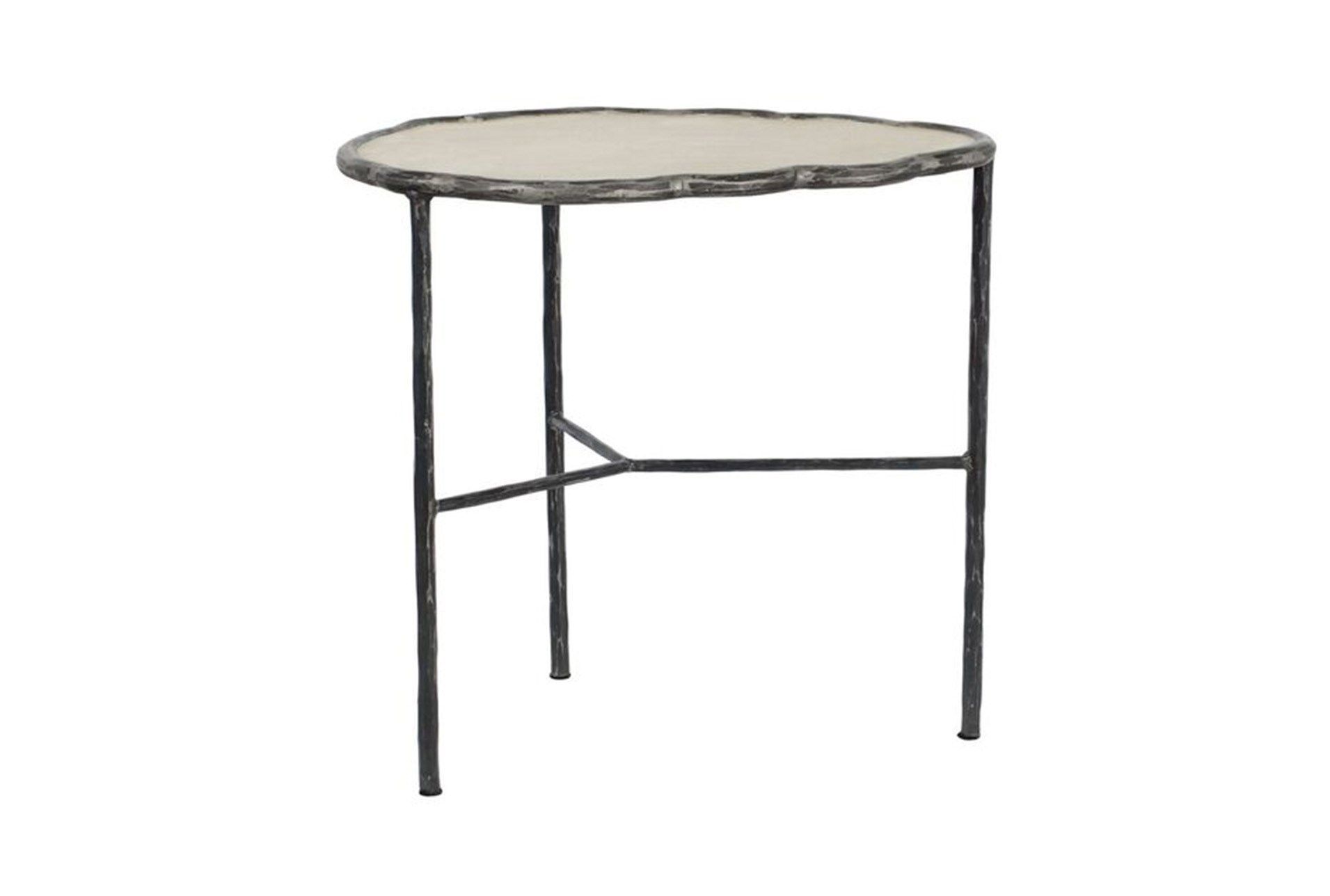 cast iron cement accent table living spaces white multimedia tables amp qty has been successfully your cart occasional set tabletop bbq grill vintage style end maple top crystal