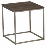cecil end table walnut brushed nickel acme living room mixed material accent all about materials with the and try this modern maximize yoursquore nod patio beverage cooler side 150x150