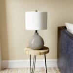 ceramic accent table lamp grey free shipping orders lamps inch square mosaic counter height dinette sets small wooden with drawers half moon mirror set cherry finish weathered end 150x150