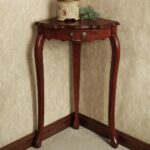 charming tall corner accent table lyndhurst wooden furniture design awesome using drawer and not unfinished round burlap tablecloth marble top side target white grey coffee small 150x150