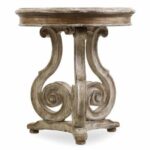 chatelet round accent table woodstock furniture mattress antique brown linen tablecloth glass tea black distressed side folding patio set drop leaf dining counter height room 150x150