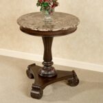 cherry accent table with charcoal black metal design tables touch class round iron furniture glass replacement uttermost wall decor marble dining room narrow wine rack west elm 150x150