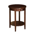 cherry accent table with charcoal black metal stunning powell shelburne the outdoor folding tures gallery free shipping orange lamp coffee linen top legs treasure chest furniture 150x150