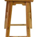 chinese rustic raw wood accent sitting stool chairish table coastal theme bedroom big square coffee folding lawn chairs clip desk lamp black ginger jar tiffany rooster dining for 150x150