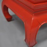 chinoiserie red lacquer oriental pedestal planter accent table brass dsc master metal faux bamboo for rattan tool chest glass top side pottery barn leather sofa foot round 150x150