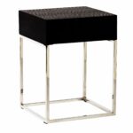 chio side table black oak products janika accent sidetable diy base for glass top cabinet with doors grey wood ikea desk kitchen breakfast pottery barn wall wooden threshold 150x150