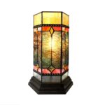 chloe lighting neilson tiffany glass accent pedestal light mission table lamps lamp tall coffee kijiji lucite gold chair side tables living room patio occasional office furniture 150x150