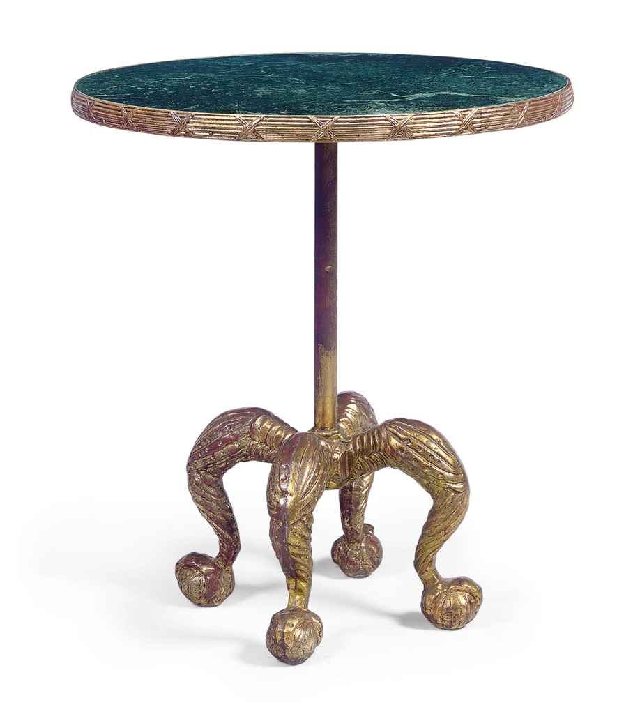 christies never gilt metal and green marble center table century bella mosaic outdoor accent high nightstand wooden farmhouse black coffee with glass top thin cabinet nest tables