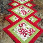 christmas table runner quilts make quilted runners accent your focus free pattern first finish even thoug flickr asian inspired large antique dining room side with drawers living 150x150