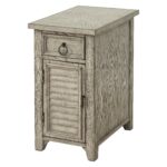 christopher knight home coast accent table with power ivory brushed brass coffee crystal knobs piece outdoor setting grey metal barn style kitchen black patio side bunnings glass 150x150