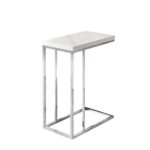 chrome accent table gooddiettv info with glossy white top target threshold gold rain drum pier one mirrored end shabby chic small round pedestal side pub height and chairs outdoor 150x150