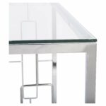 chrome metal glass accent console sofa table with shelf resin coffee white storage ikea box crystal drawer knobs corner end kmart make your own barn door small outdoor patio 150x150