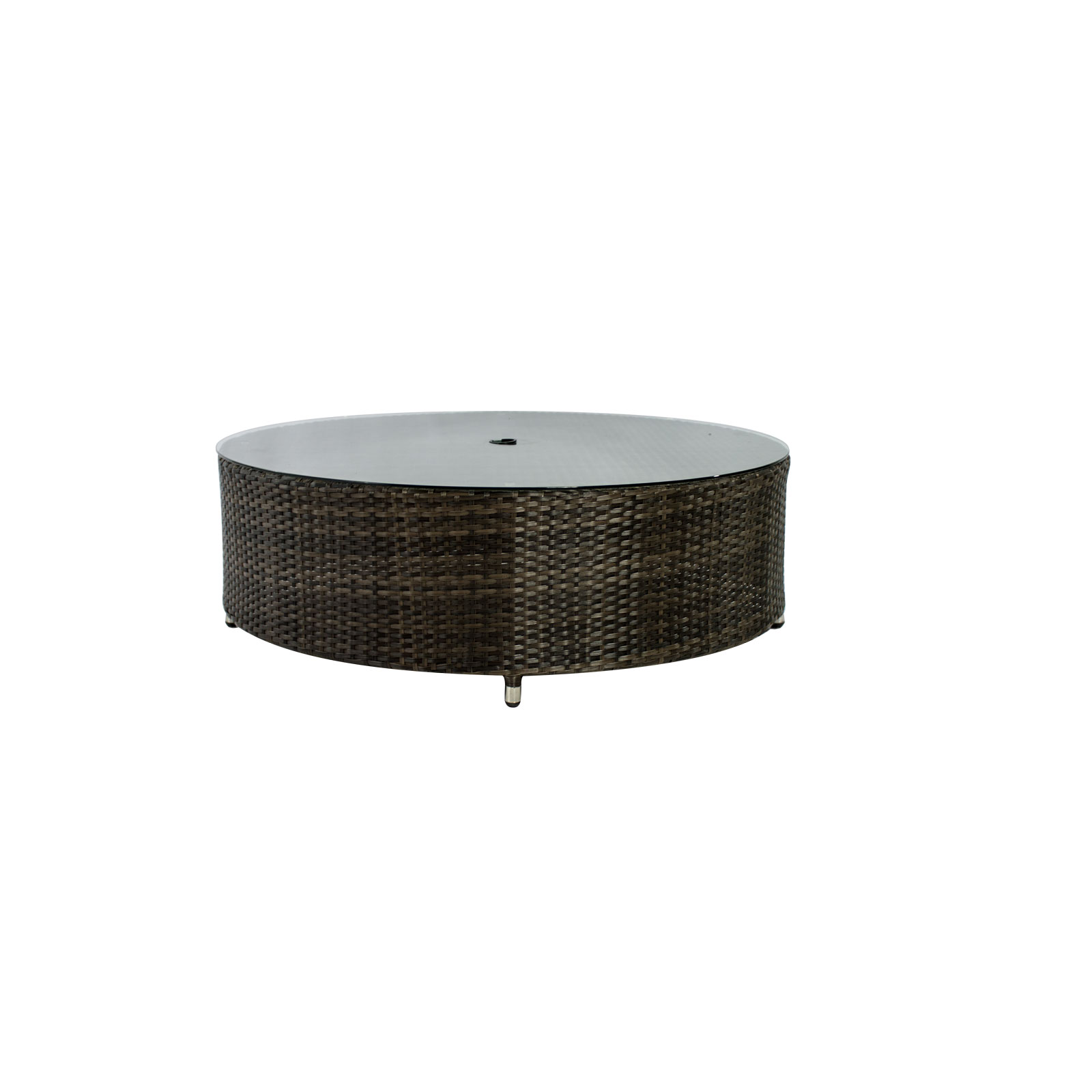 circa coffee table round with umbrella hole source furniture outdoor side storage hampton black wood tennis robot foremost accent target dining room pottery barn mirrored cube