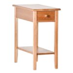 circle furniture shaker narrow side table accent tables chairside pier one catalog gold mirrored blue end living room light wood bedside dining chairs toronto nic bunnings 150x150