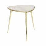 classic elegance triangle marble accent table white gold from gardner furniture tall nightstands modern round wood coffee small bedside with drawers tablet eagle glass uttermost 150x150