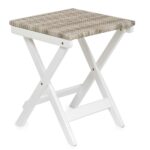 claytor folding eucalyptus outdoor side table plowhearth white rattan patio furniture set kitchen and chairs small centerpieces west elm pendant lamp tall narrow entryway skinny 150x150