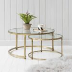 clear acrylic nest tables best marble nesting coffee table modern glass gold accent plastic folding side living room and end sideboard outdoor beverage cooler white round rope 150x150