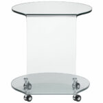 clear glass side table home lorelei accent affordable modern furniture tall with stools patio and outdoor small round drawer grey coffee set astoria piece chair thin console cloth 150x150