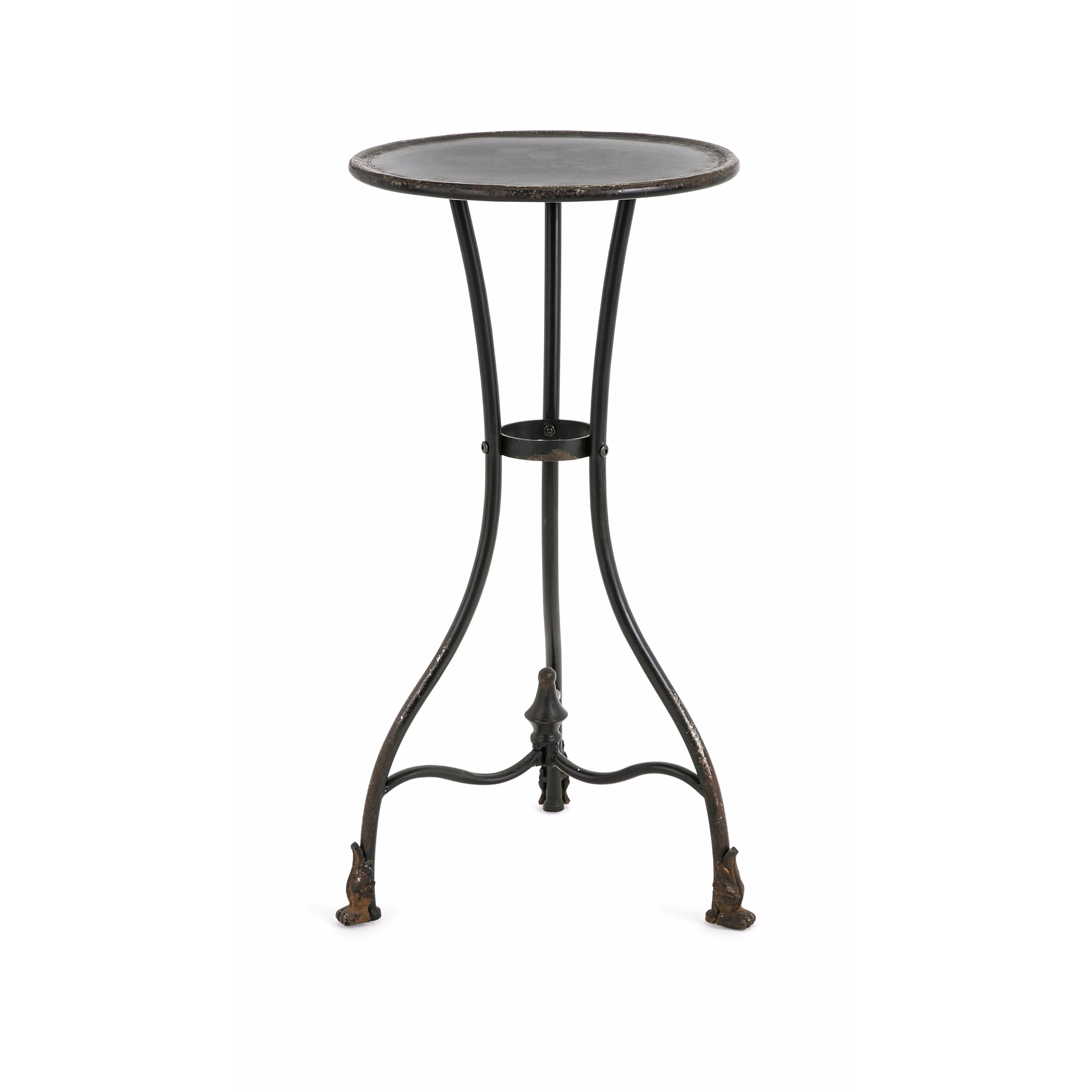 cliffton small metal accent table free shipping today door chest retro designer furniture green glass lamp tables for living room round silver side teak kitchen dining and chairs