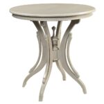 clove round accent table glacier gray wrightwood furniture pier one imports patio small side lamps decorative chest drawers console uttermost laton mirrored coffee ideas bedroom 150x150