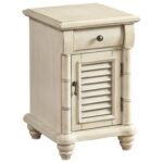 coast imports accents one door drawer products color accent table with drawers and doors accentsone chairside power nate berkus coffee mini farmhouse breakfast end green nautical 150x150