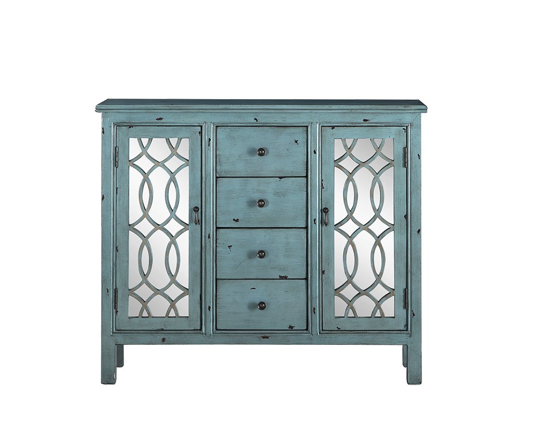 coaster accent cabinets antique blue table with inlay door desi teal design round rattan side hammered metal coffee console shelves and drawers mirrored ikea storage inch bistro