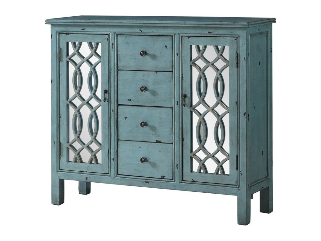 coaster accent cabinets antique blue table with inlay products color teal door design dunk bright furniture chests tread plates wooden thresholds drop leaf dining room garden