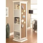 coaster accent cabinets white swivel storage cabinet with products color furniture cork board dunk bright chests large grey wall clock marble bar table lamps and shades ashley 150x150