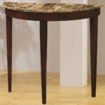 coaster accent entry table with faux marble top cherry side gold and glass end multi color coffee oval outdoor cream colored nightstand hampton bay furniture website white console 150x150