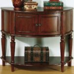 coaster accent tables brown entry table with curved front inlay products color coas drawer and shelf buffet barn doors round metal tray coffee side square toronto dorm room ideas 150x150